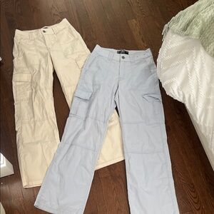 Hollister Vintage Cargo Pants- 2 pcs